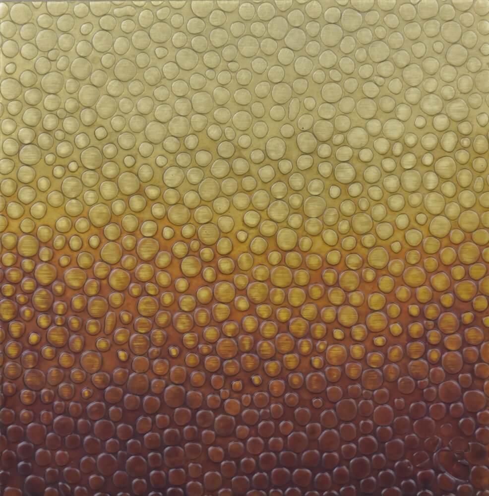 Texture paille patiné à chaud