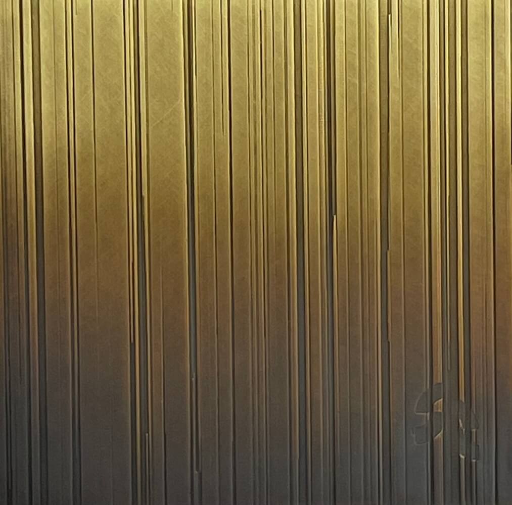Texture paille patiné à chaud