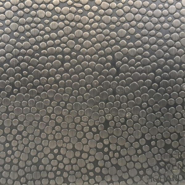 Texture paille patiné à chaud